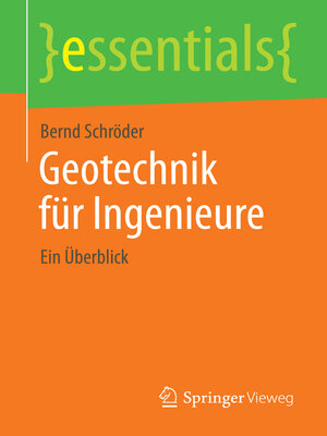 cover image of Geotechnik für Ingenieure